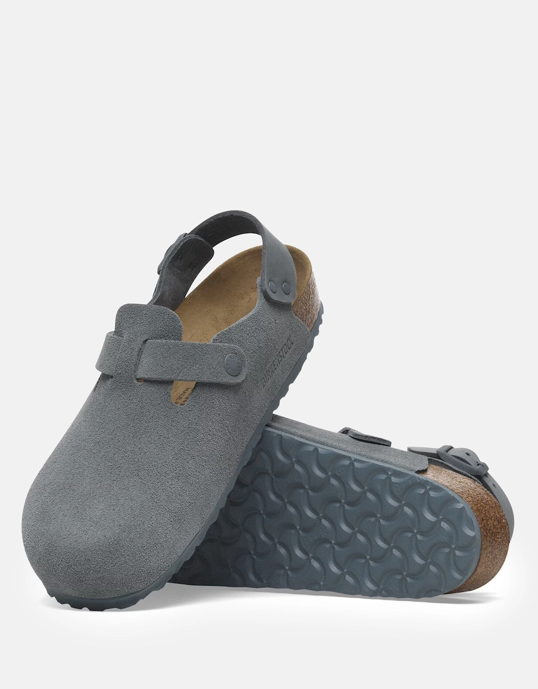 Tokio Suede Leather Regular Blue/Grey