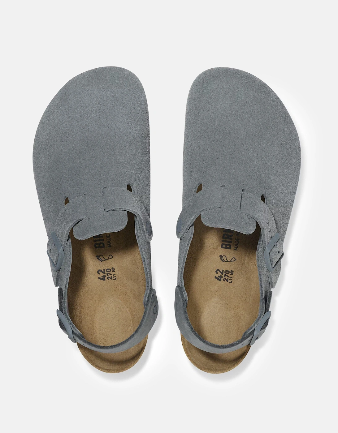 Tokio Suede Leather Regular Blue/Grey
