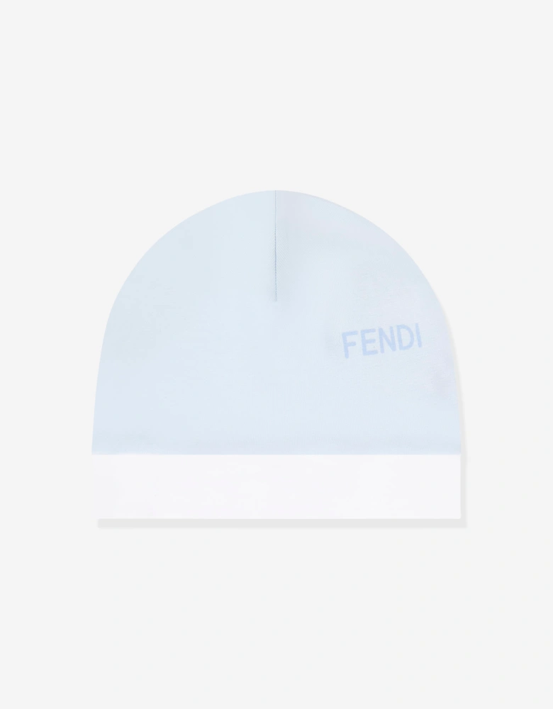 Fendi Baby Boys Babygrow Gift Set in Blue