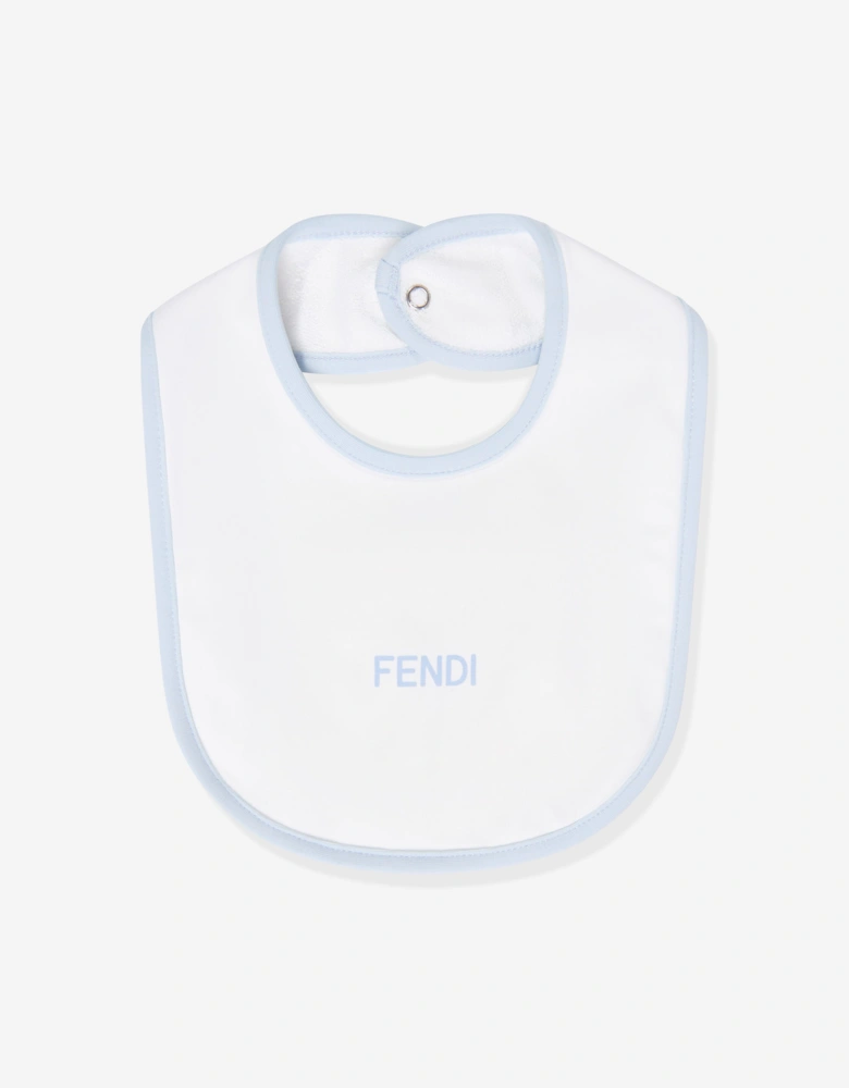 Fendi Baby Boys Babygrow Gift Set in Blue