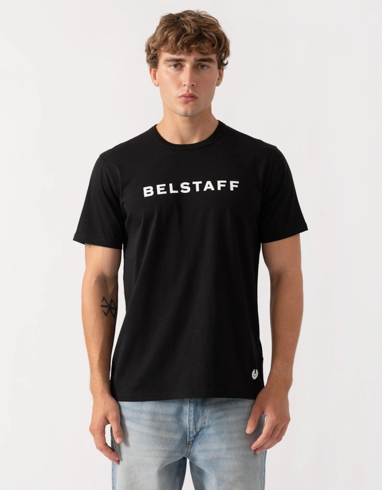 Belstaff Mens Belstaff Logo T-Shirt - Black