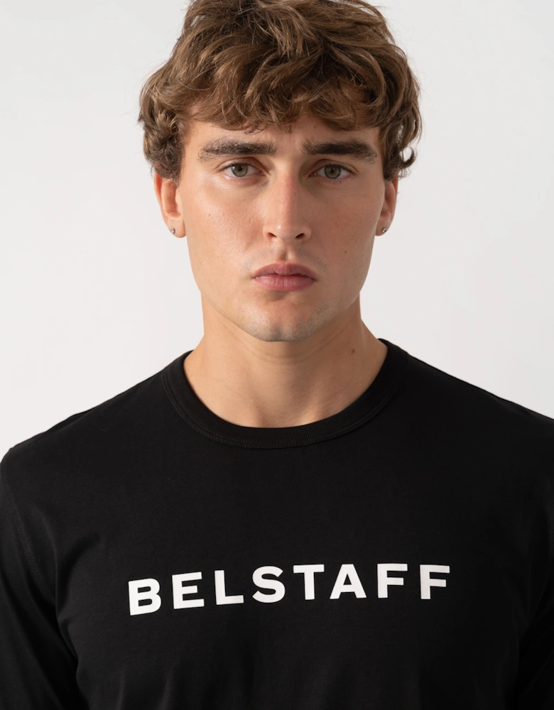 Belstaff Mens Belstaff Logo T-Shirt - Black