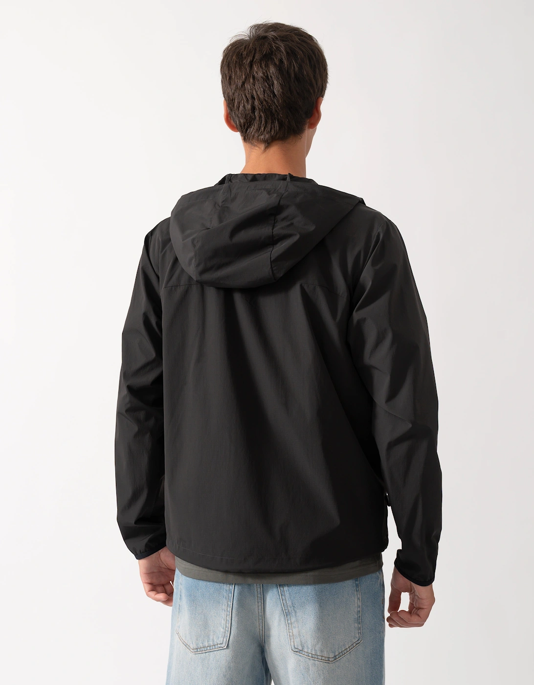 BOSS Green Airynix Mens Hooded Jacket - Black 001