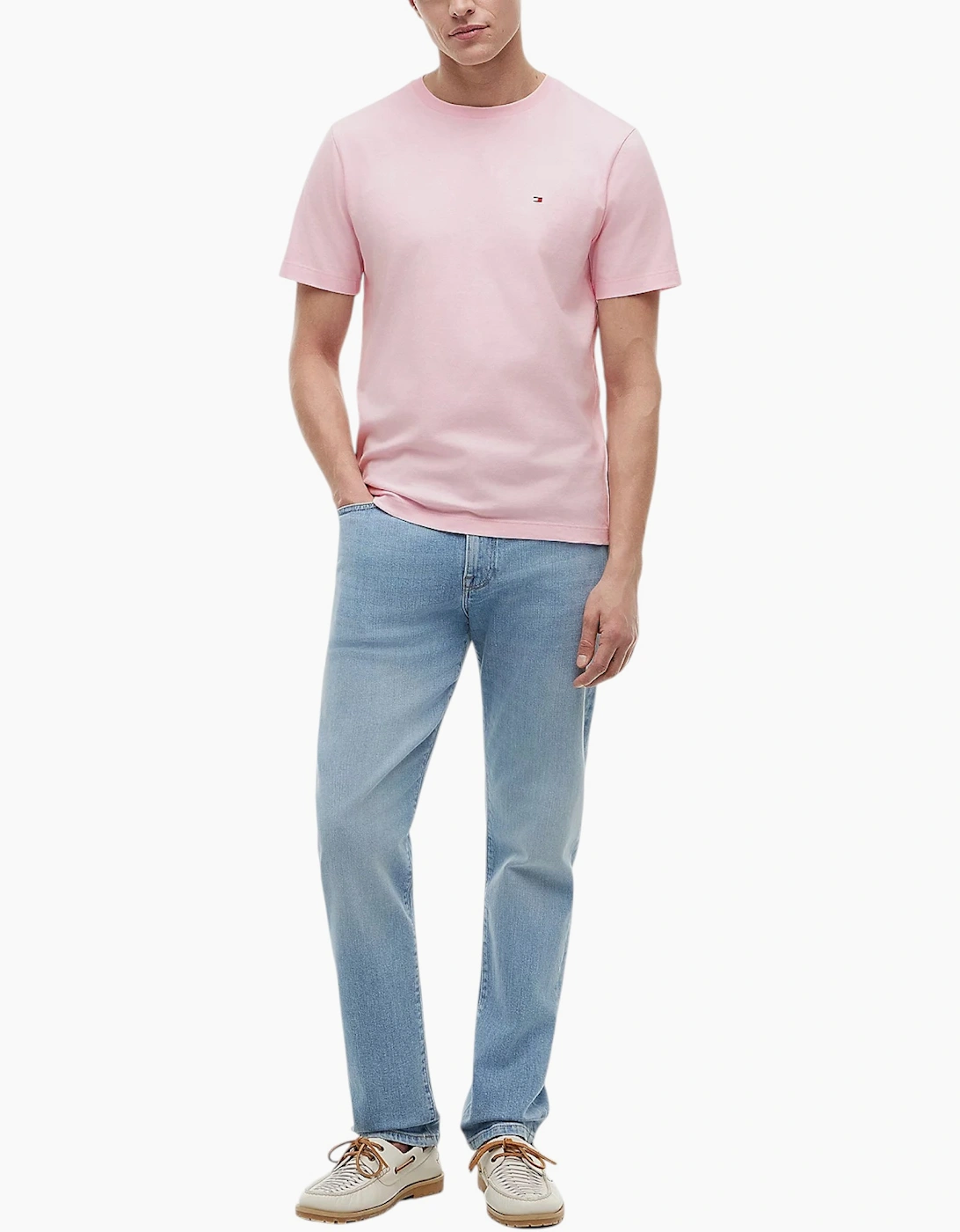 Tommy Hilfiger Mens T Shirts Cotton Top Tee
