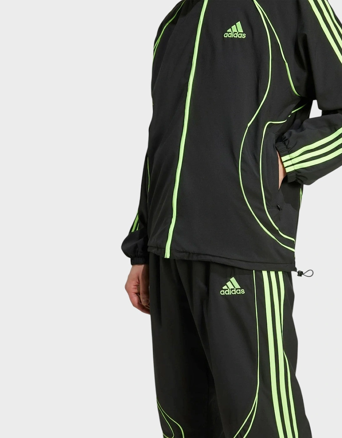 Originals Teamgeist Training Jacket Black Signal Green