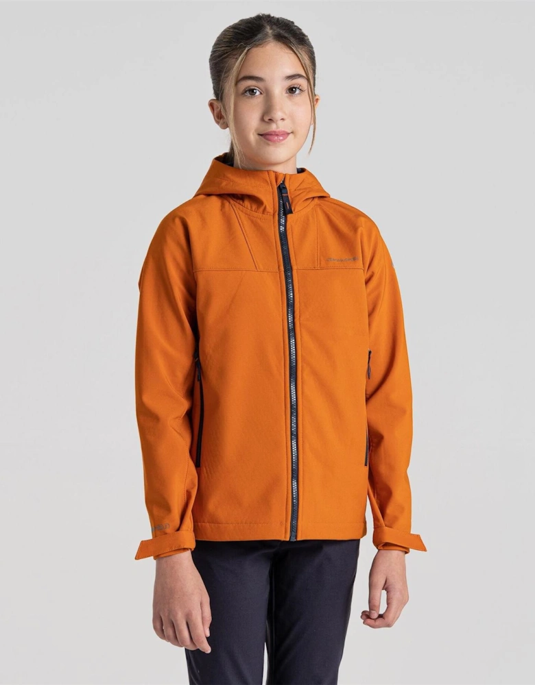 Kids Crag Landon Hooded Softshell Jacket