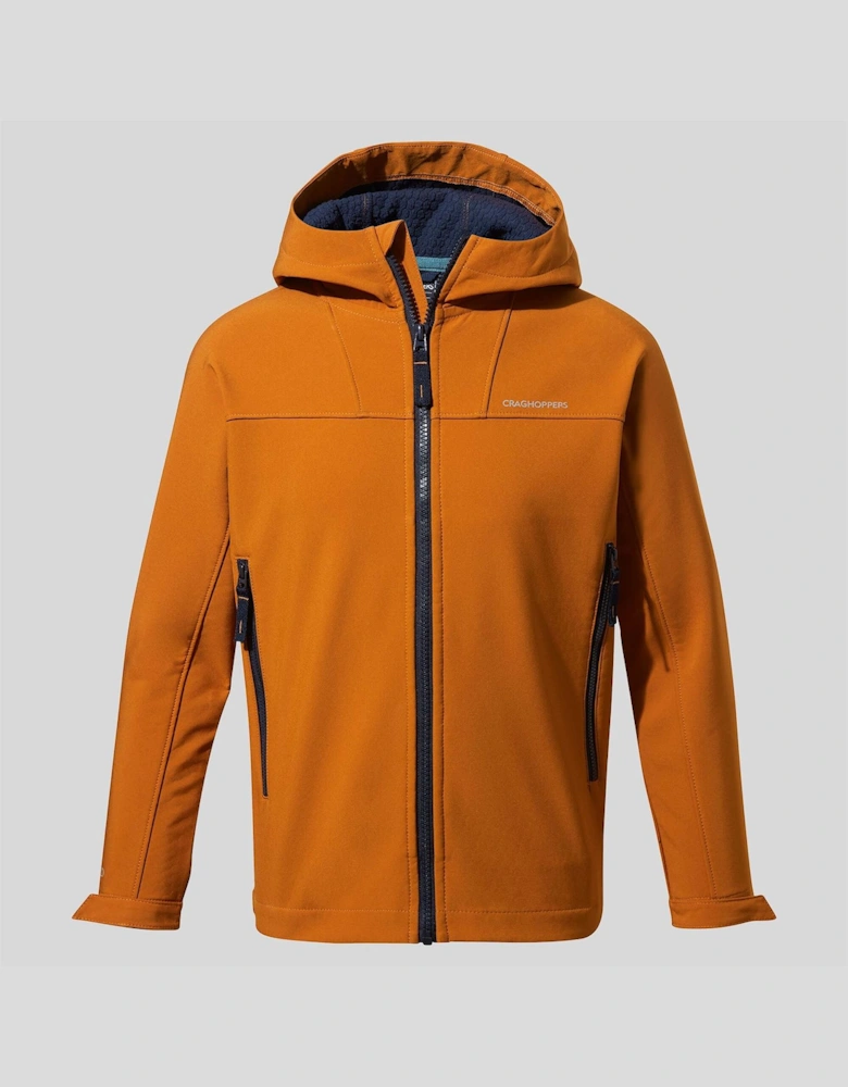 Kids Crag Landon Hooded Softshell Jacket