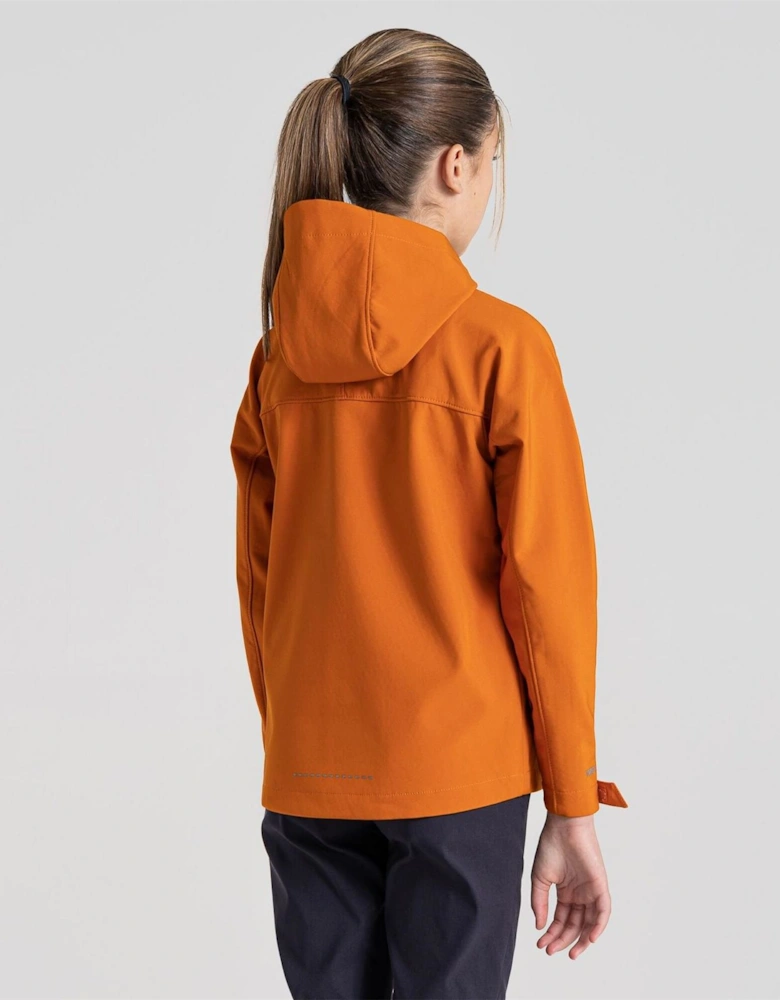 Kids Crag Landon Hooded Softshell Jacket