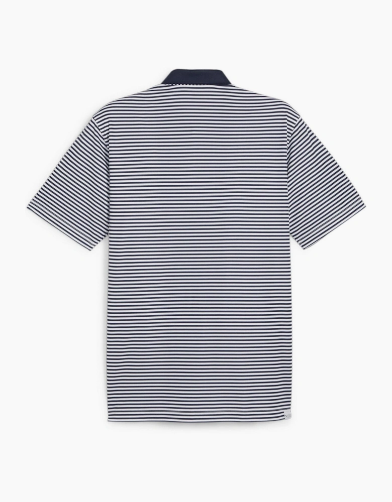 Mens Pure Stripe Polo Shirt