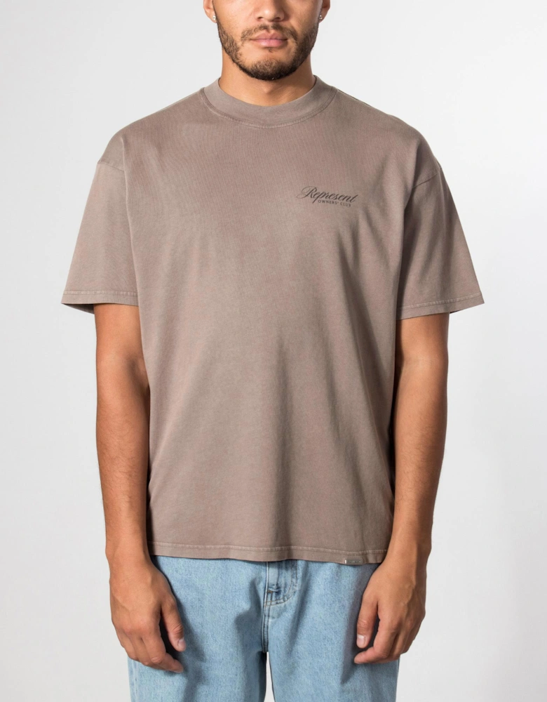 Oversized Fit Represent Owners Club Script T-Shirt