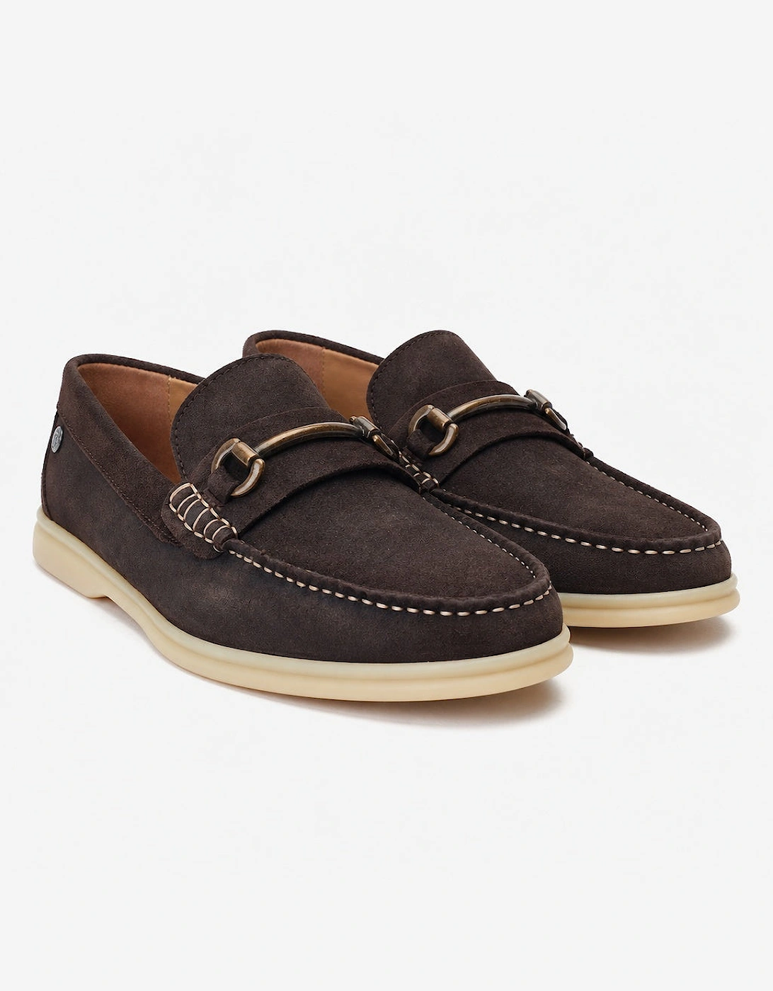 SNAPPER Mens Loafers Brown