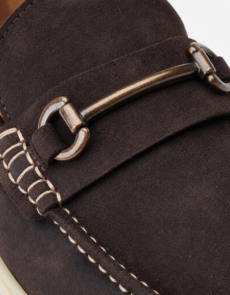 SNAPPER Mens Loafers Brown