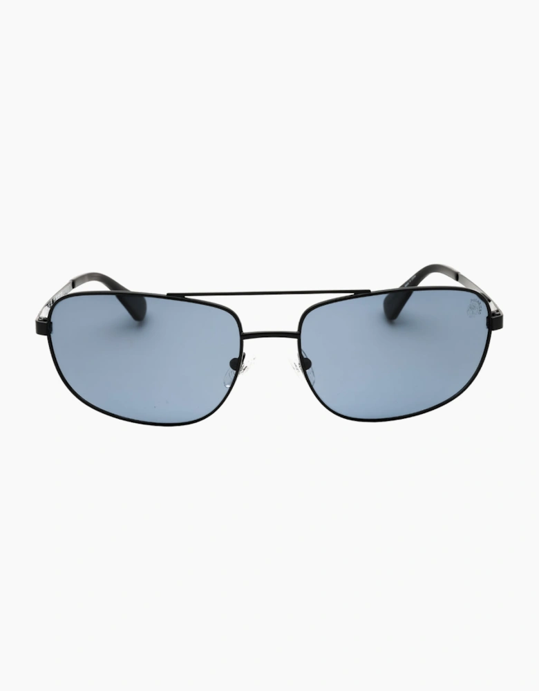 Timberland Smoke Polarized Lens Black Sunglasses