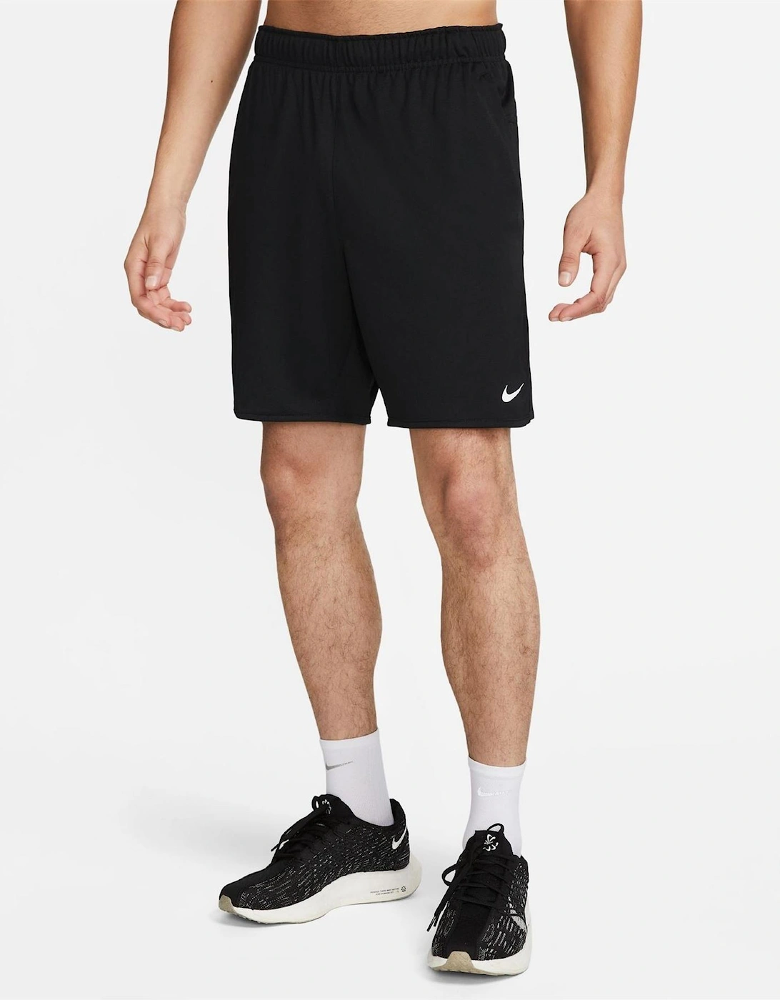 Mens Fit Totality 7 Unlined Knit Fitness Shorts
