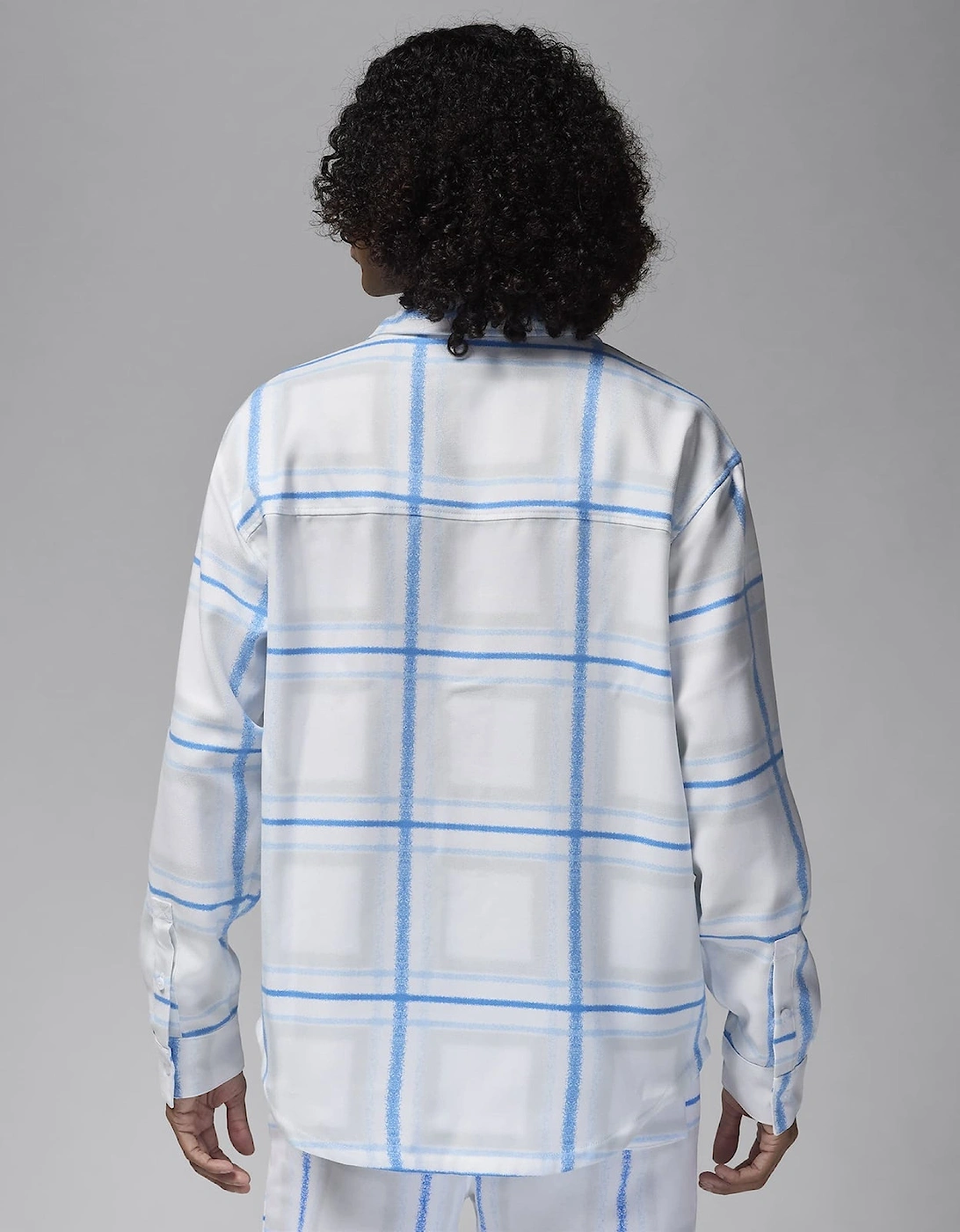 Jordan Essentials Mens Checked Plaid Flannel Shirt
