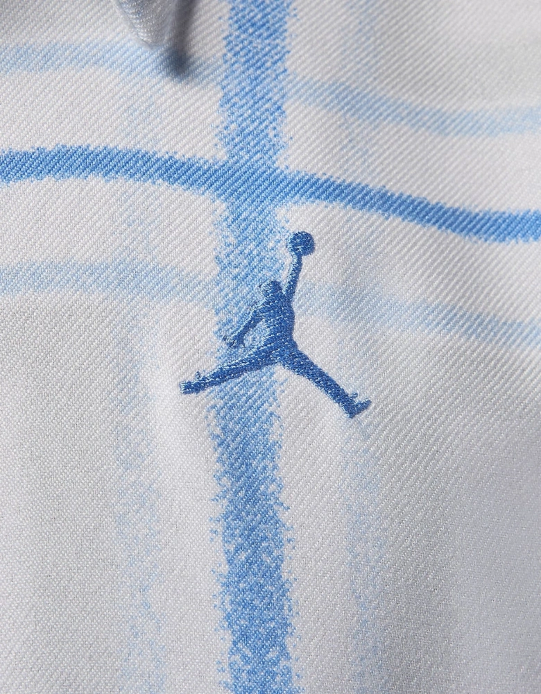Jordan Essentials Mens Checked Plaid Flannel Shirt