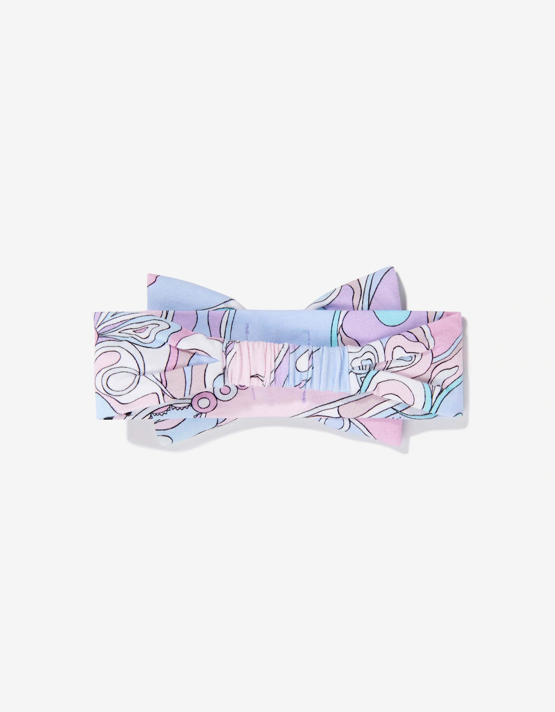 PUCCI Baby Girls Bow Headband in Pink