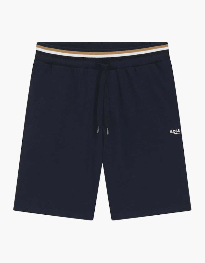 Iconic Stripe Navy Shorts Set