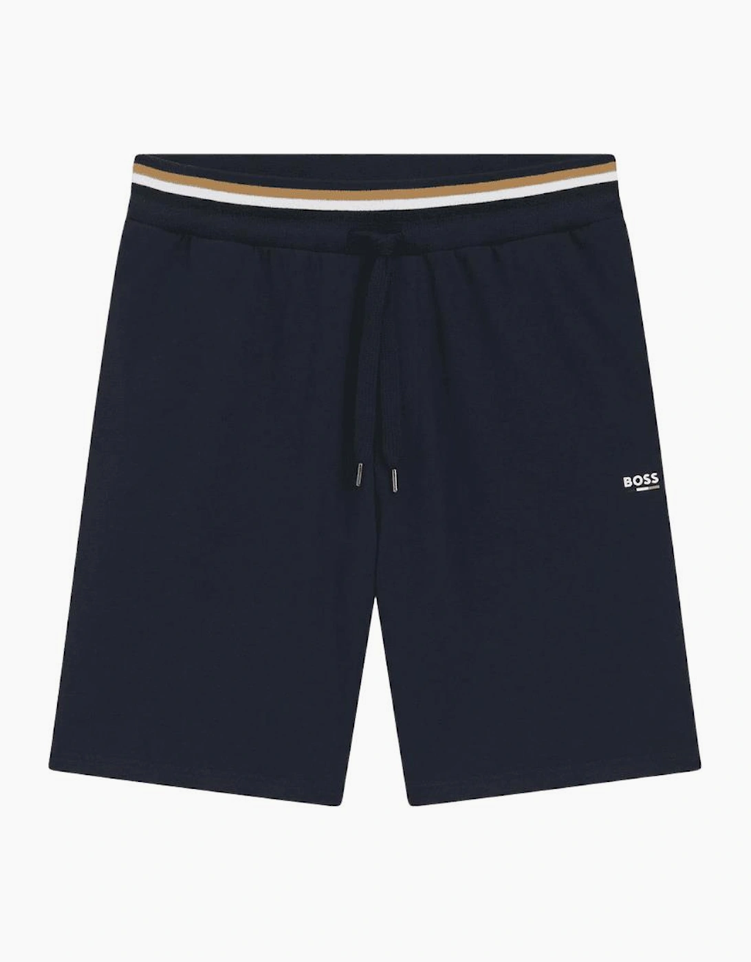 Iconic Stripe Navy Shorts Set