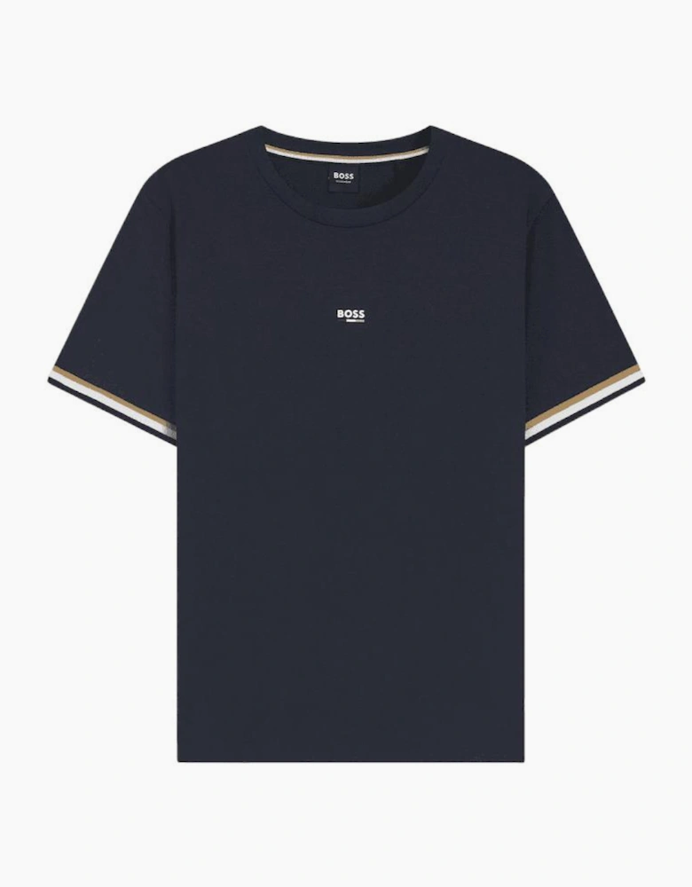 Iconic Stripe Navy Shorts Set