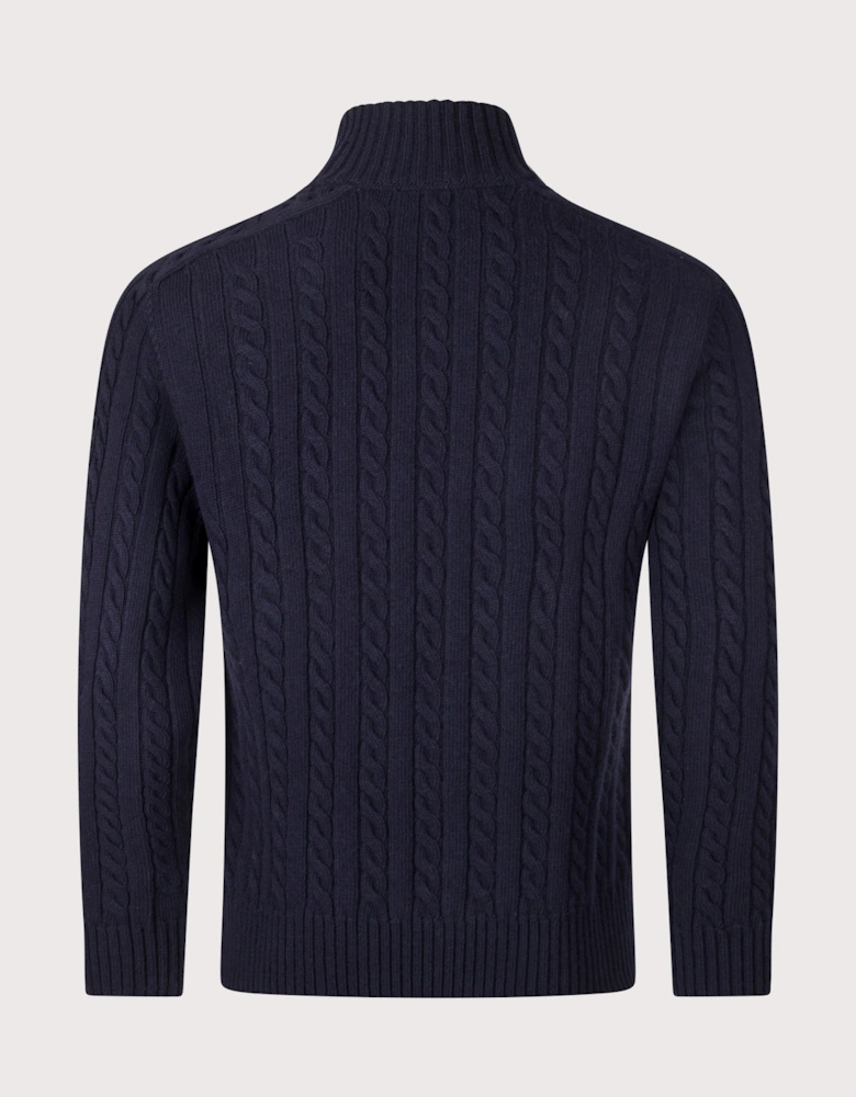 Regular Fit Westport Quarter Zip Jumper