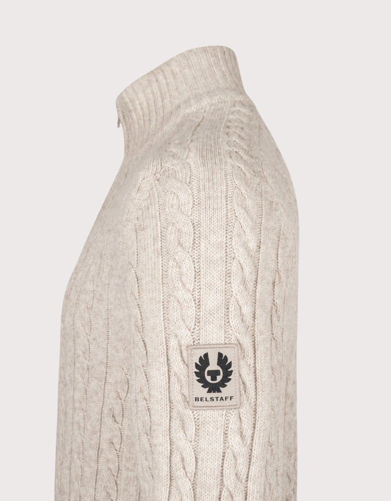 Regular Fit Westport Quarter Zip Jumper