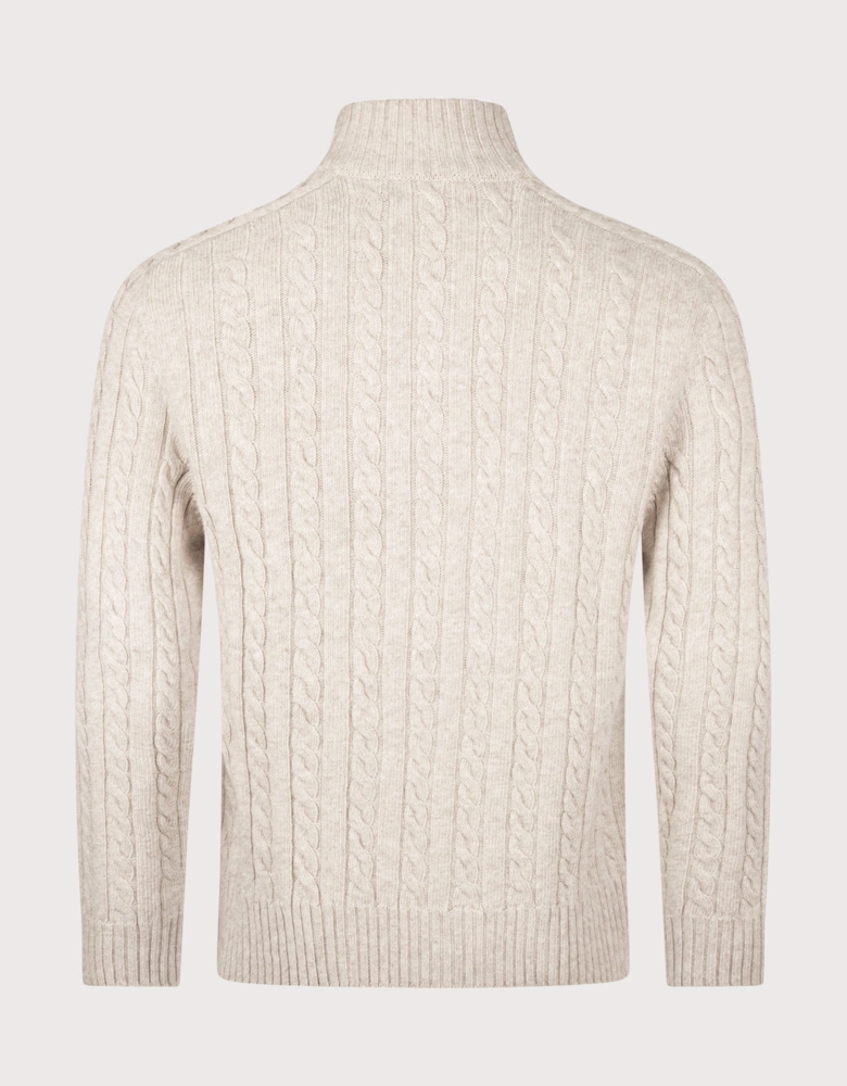 Regular Fit Westport Quarter Zip Jumper