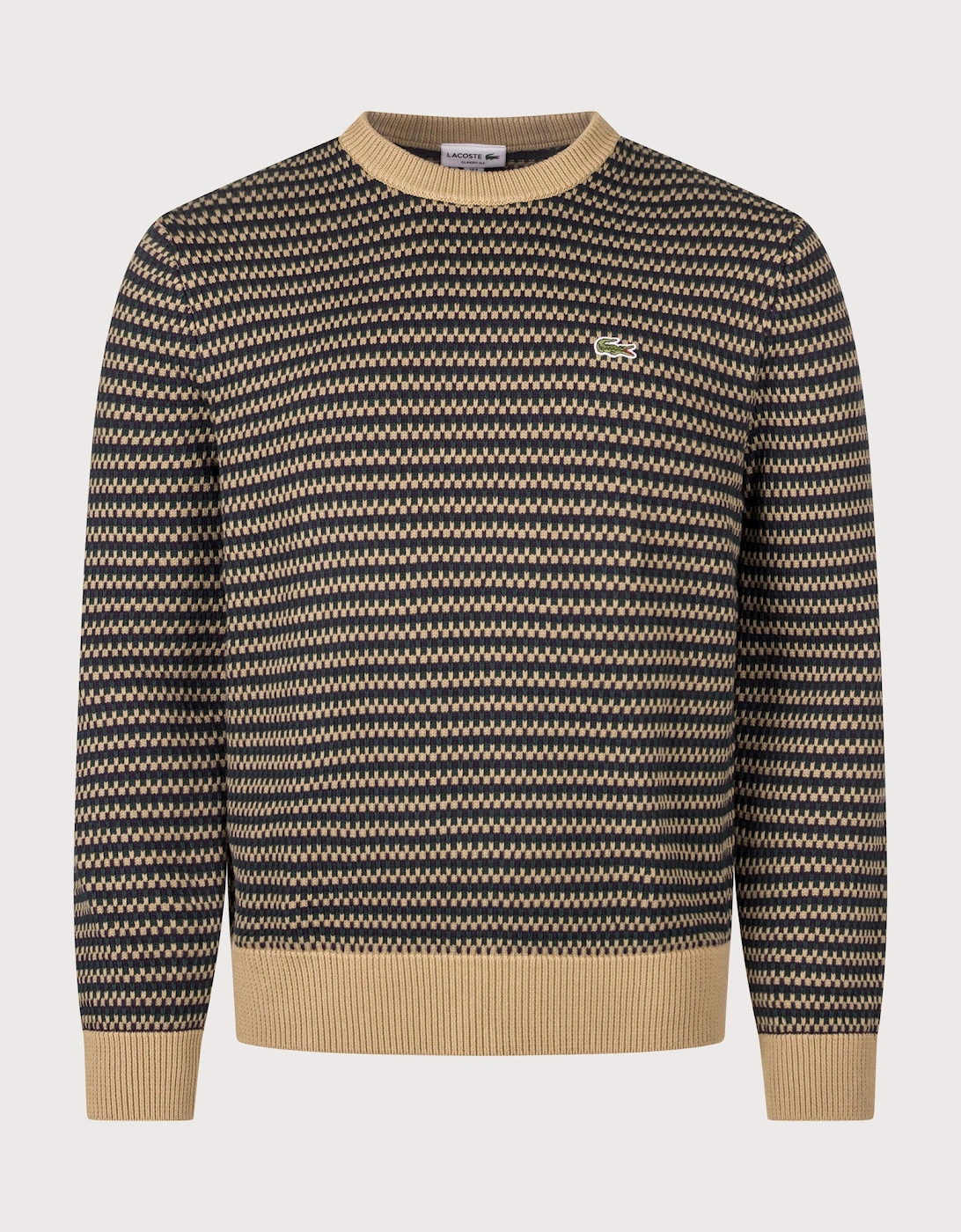Regular Fit Stripe Knitted Jumper