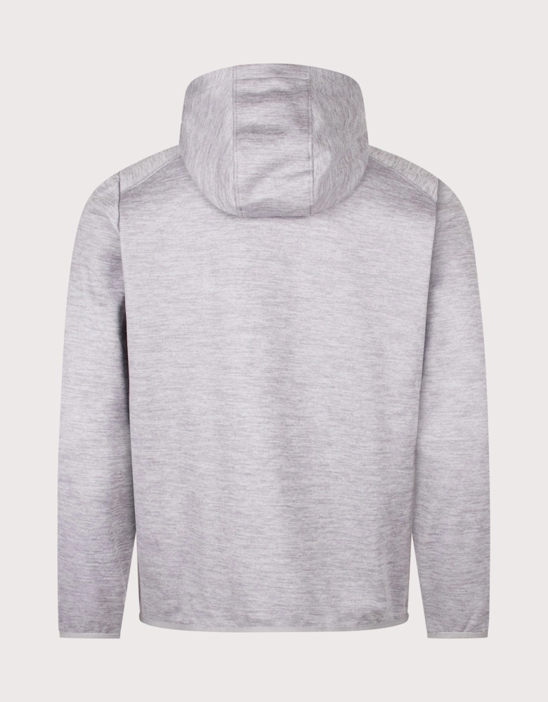 Regular Fit Performance Zip Through Fleece Hoodie