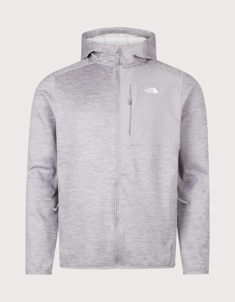 Regular Fit Performance Zip Through Fleece Hoodie