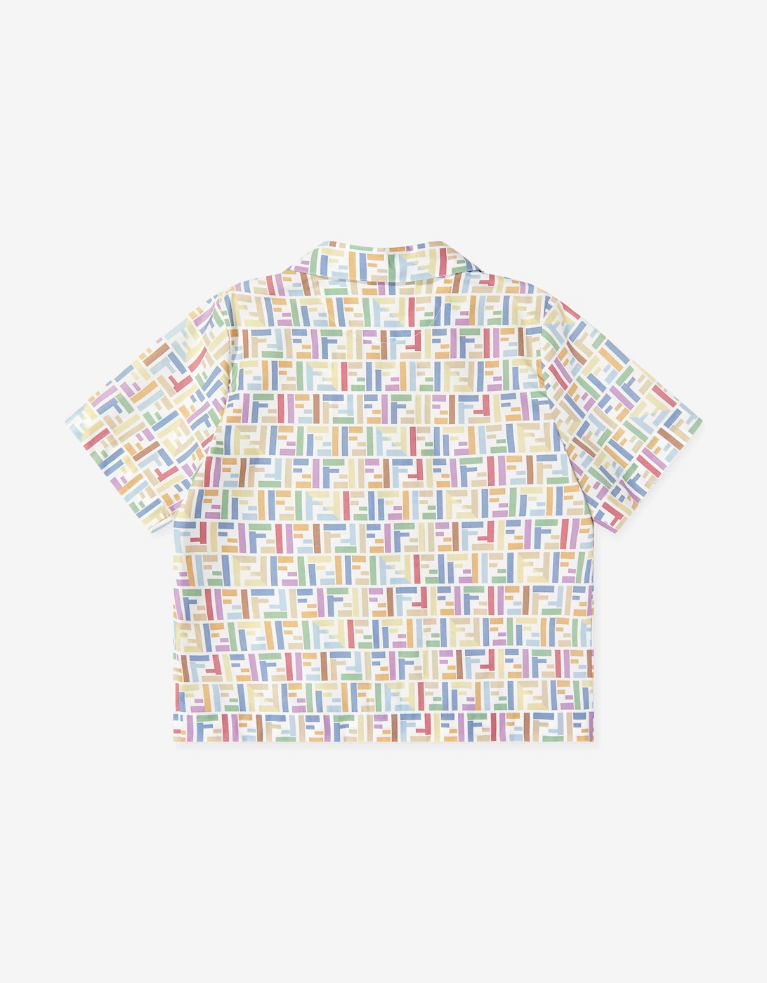 Fendi Boys FF Logo Shirt in Multicolour