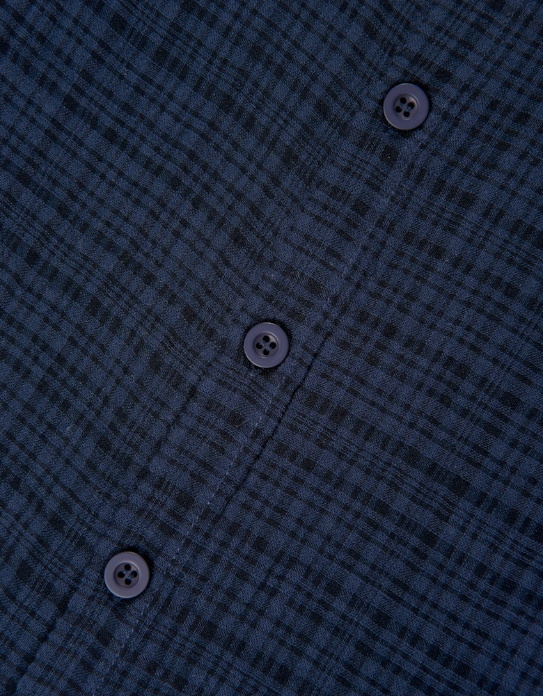 Bel-Air Boys Long Sleeve Shirt in Navy