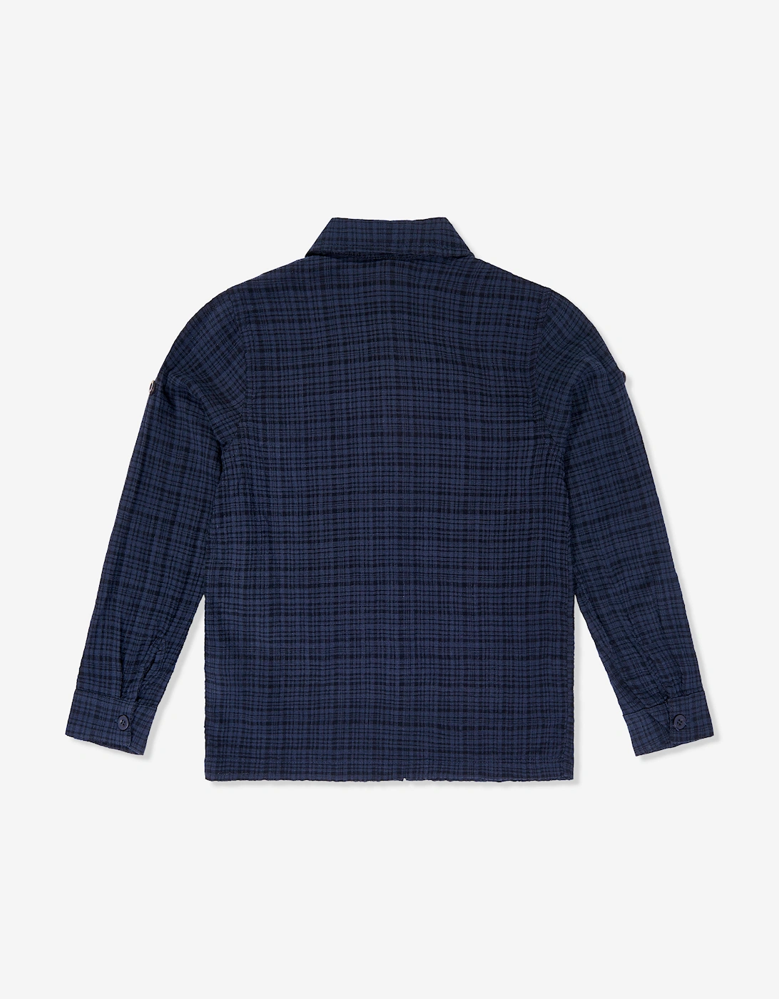 Bel-Air Boys Long Sleeve Shirt in Navy