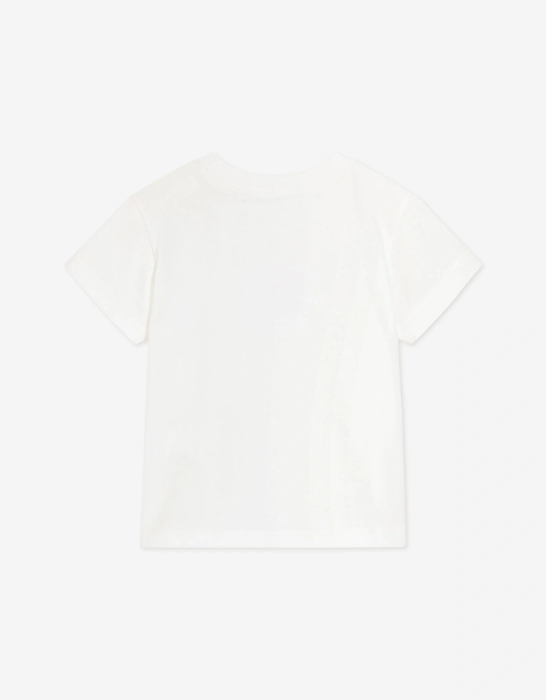 Dolce & Gabbana Baby Boys Majolica Logo T-Shirt in White