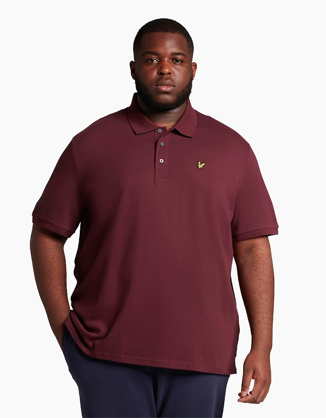 Lyle & Scott Mens Big & Tall Cotton Short Sleeve Polo Shirt