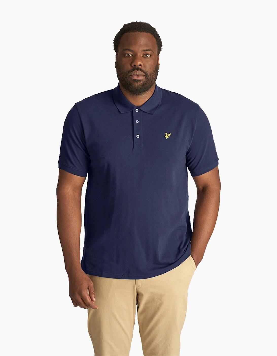 Lyle & Scott Mens Big & Tall Cotton Short Sleeve Polo Shirt