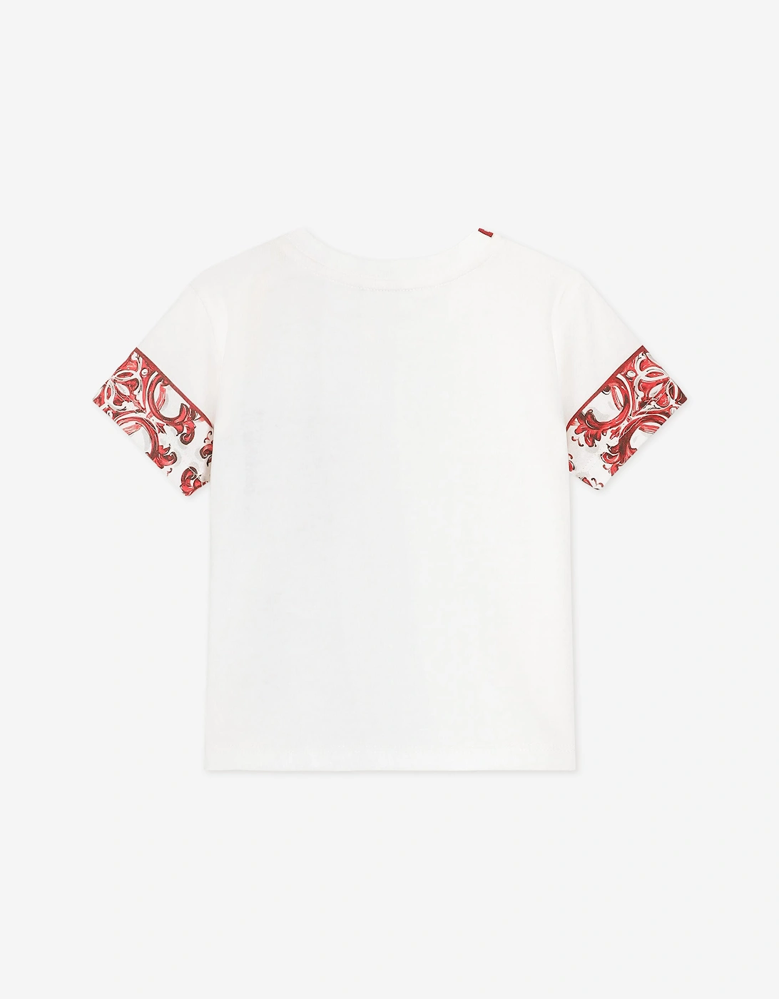 Dolce & Gabbana Baby Boys Majolica Pocket T-Shirt in White