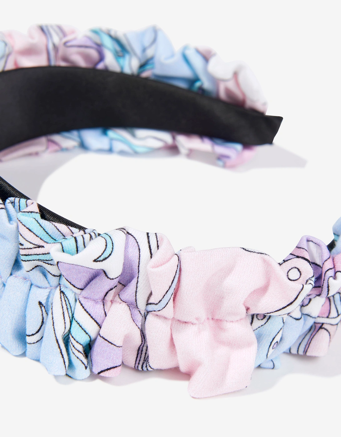 PUCCI Girls Frilly Headband in Pink