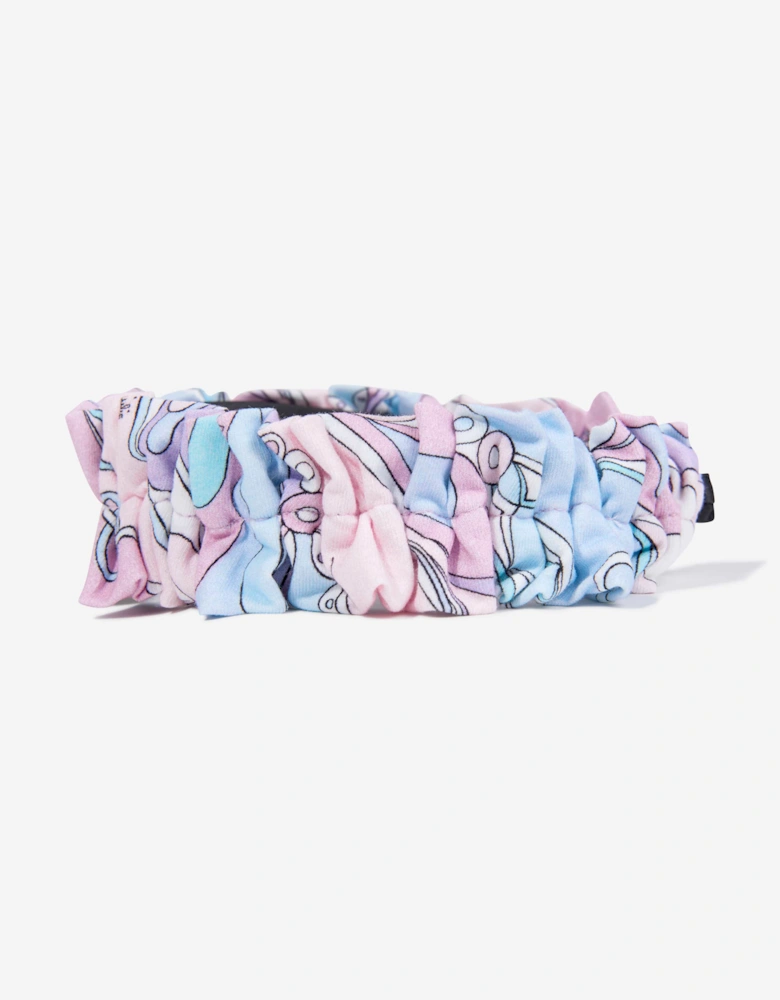 PUCCI Girls Frilly Headband in Pink