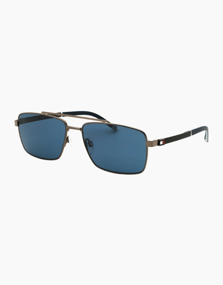 Tommy Hilfiger Matte Dark RutheniumSunglasses