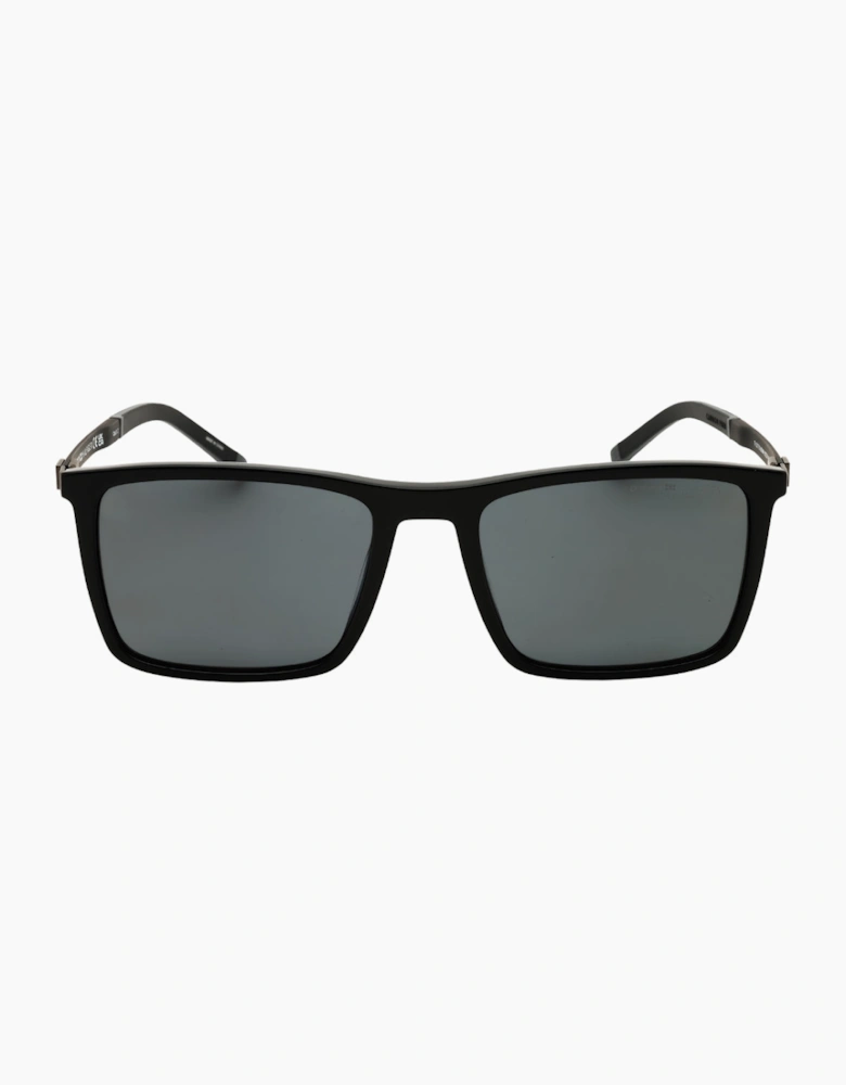 Tommy Hilfiger Black Rectangle Sunglasses