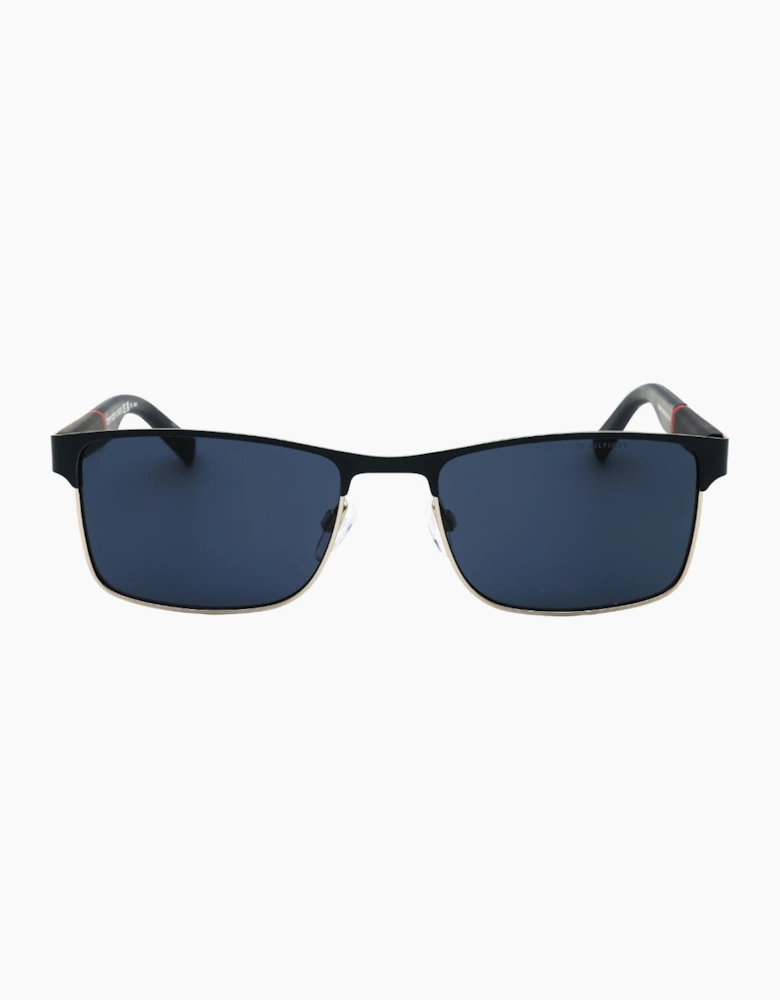 Tommy Hilfiger Matte Blue Sunglasses