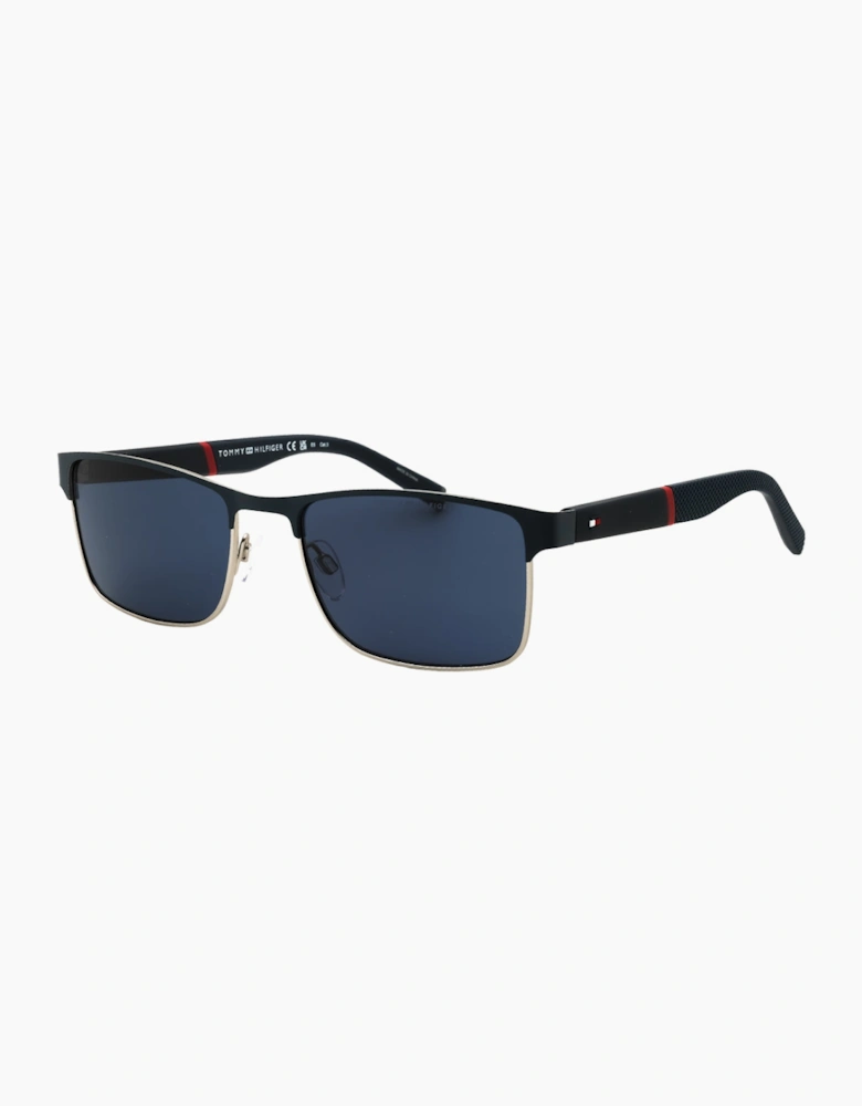 Tommy Hilfiger Matte Blue Sunglasses