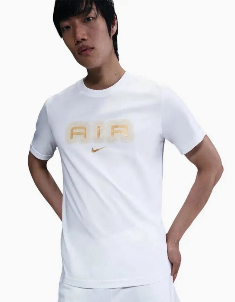 Nike Air Men's Graphic T-shirt White/Gold