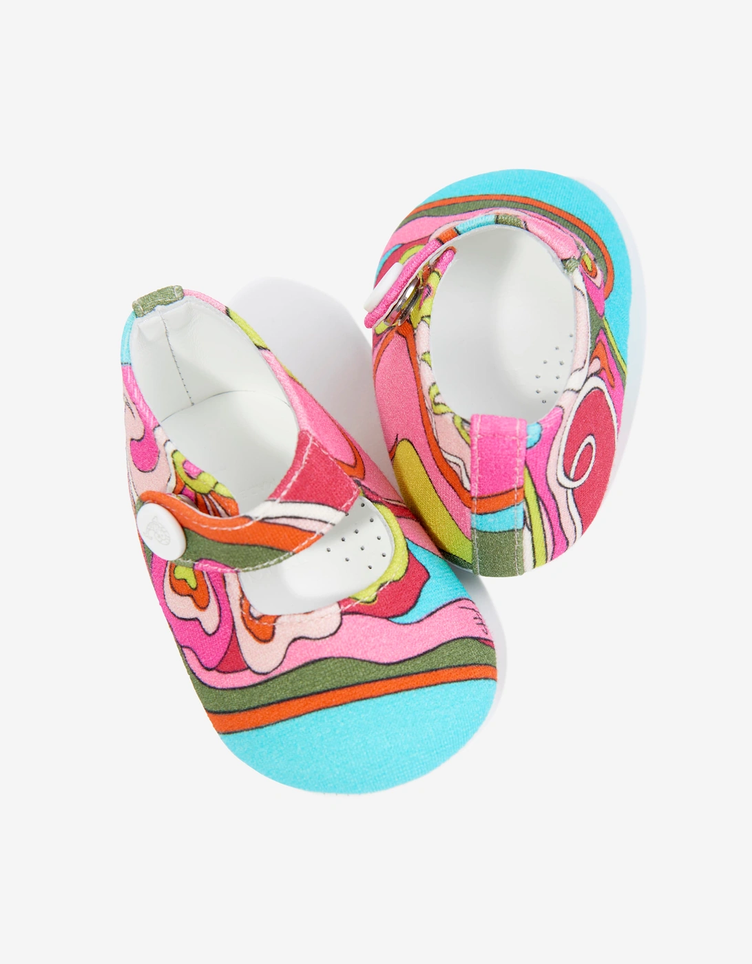 PUCCI Baby Girls Pre-Walker Ballerinas in Multicolour