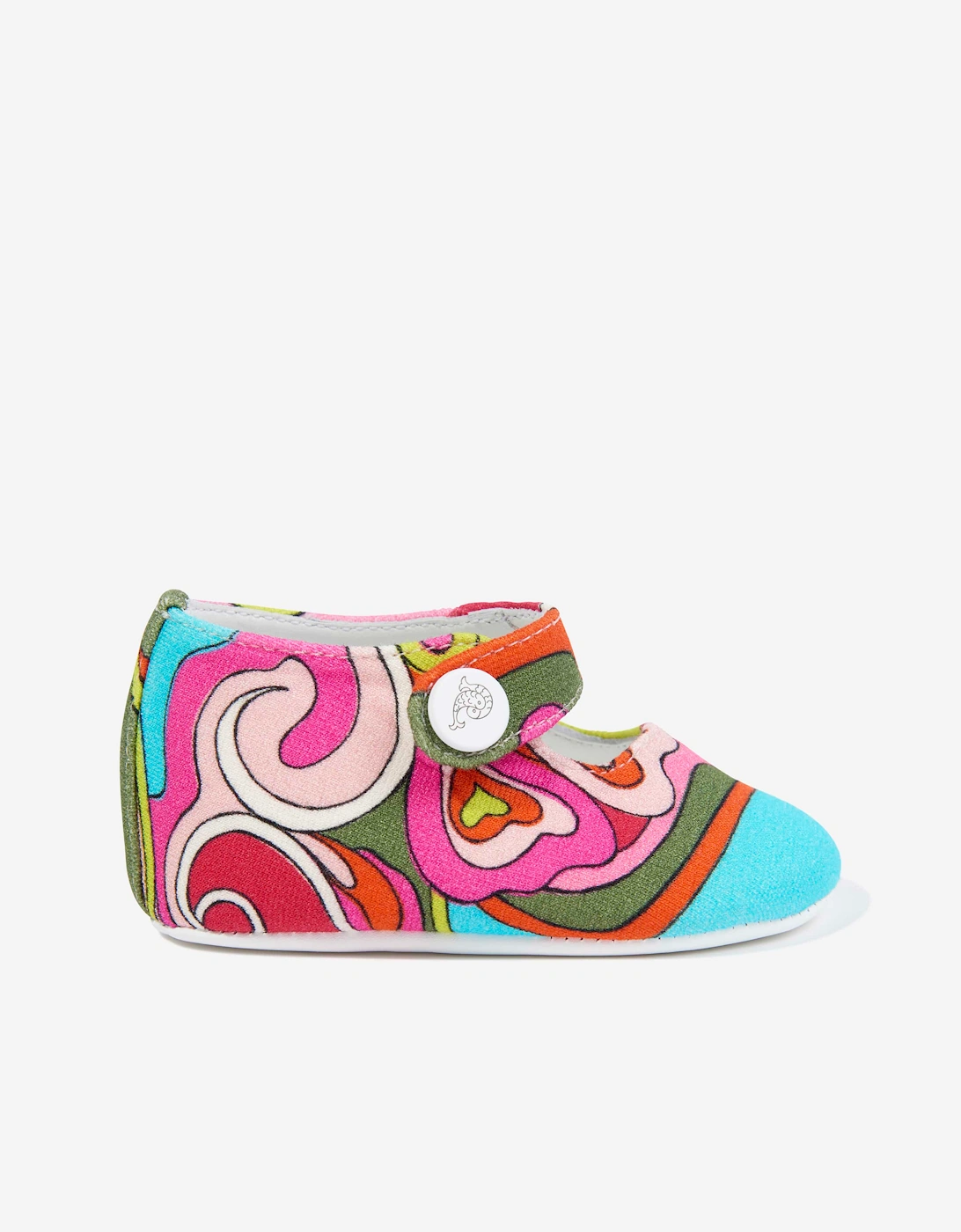 PUCCI Baby Girls Pre-Walker Ballerinas in Multicolour