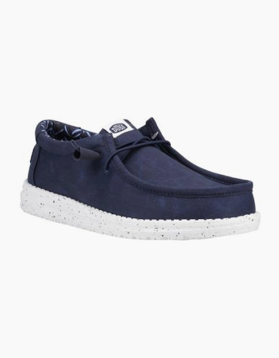 HEYDUDE Wally Stretch Canvas in Navy