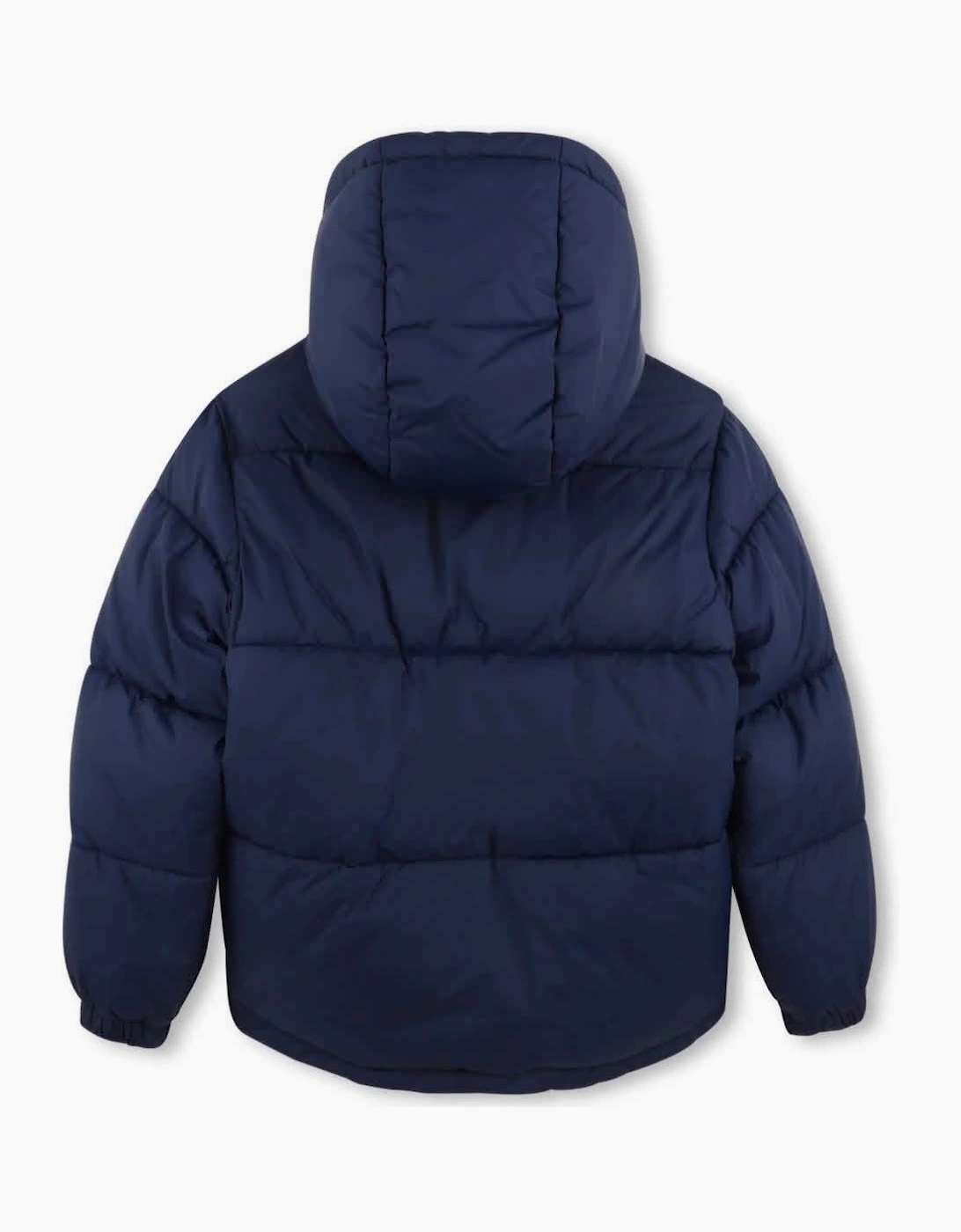 HUGO BOYS NAVY PUFFER JACKET G01254