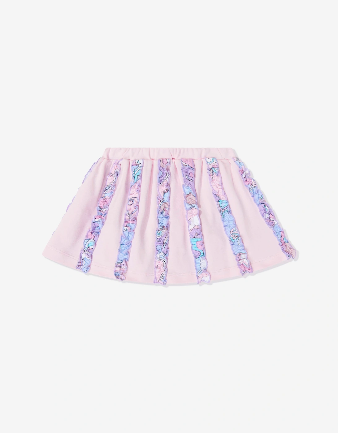 PUCCI Baby Girls Frilly Jersey Skirt in Pink