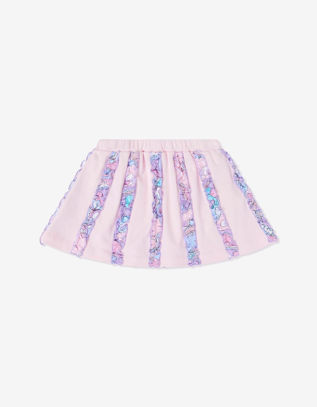 PUCCI Baby Girls Frilly Jersey Skirt in Pink
